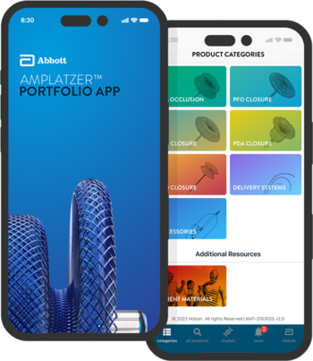 Abbott Amplatzer Portfolio App helps physicians determine which structural intervention device to use