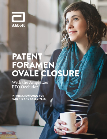 Patent foramen ovale closure patient guide