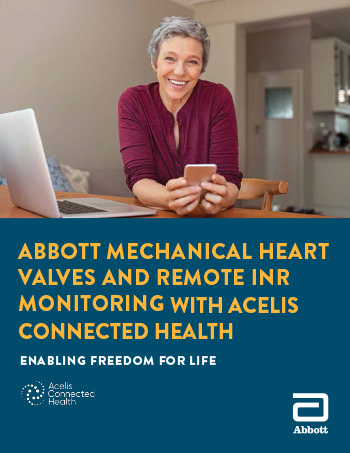 Remote INR monitoring post mechanical heart valve procedures patient guide