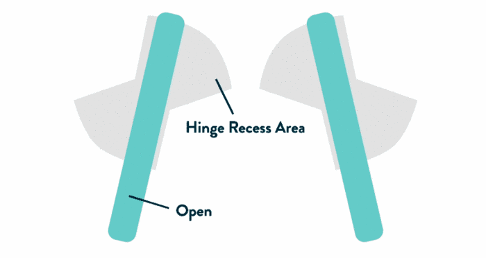 Abbott mechanical heart valves have a bileaflet design