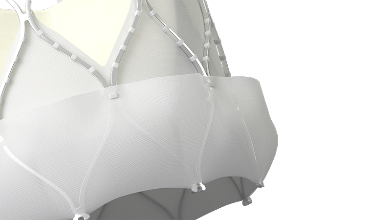 Navitor valve features the NaviSeal Cuff to mitigate Paravalvular Leak (PVL) Navitor valve features the NaviSeal Cuff to mitigate Paravalvular Leak (PVL)